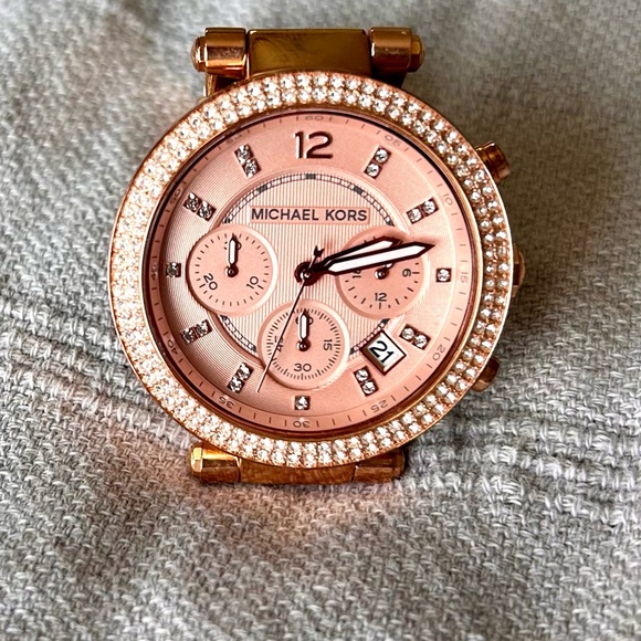 Michael Kors Women's Parker Chronograph Watch MK5538 - Picture 4 of 15